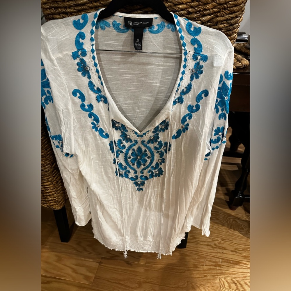 INC International Concepts Woman beachy top